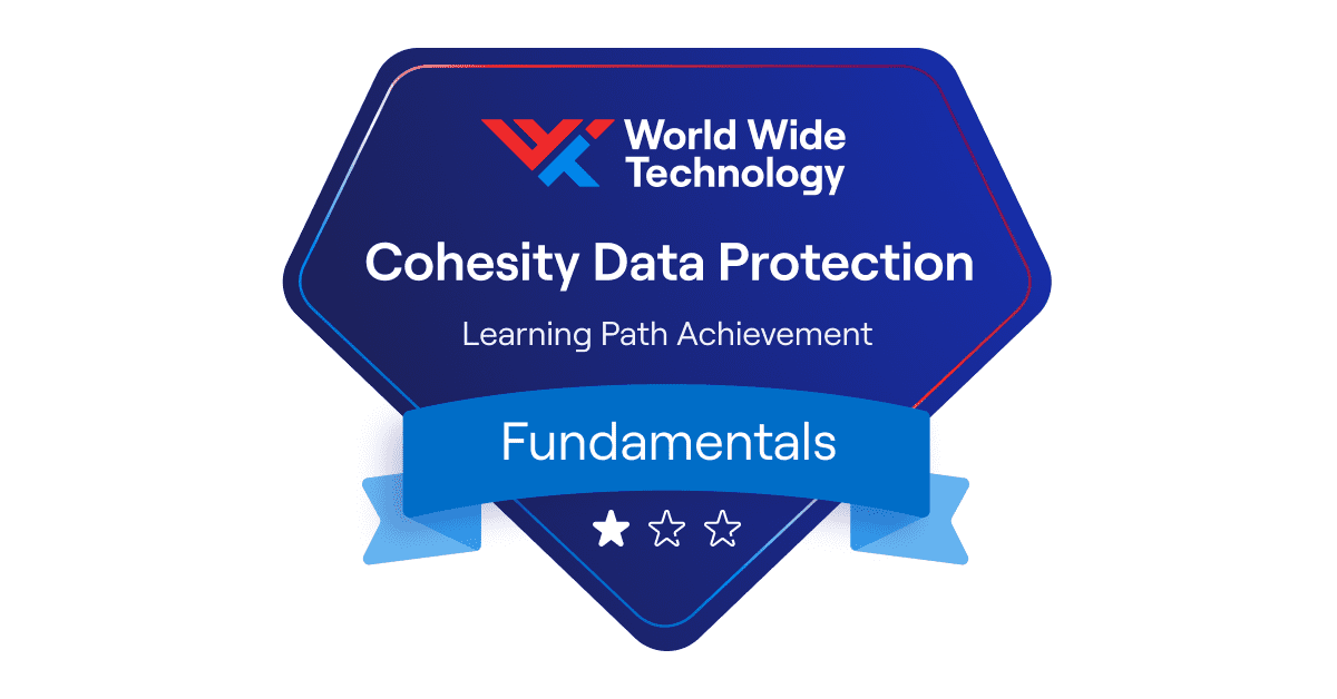 Cohesity Data Protection Learning Path