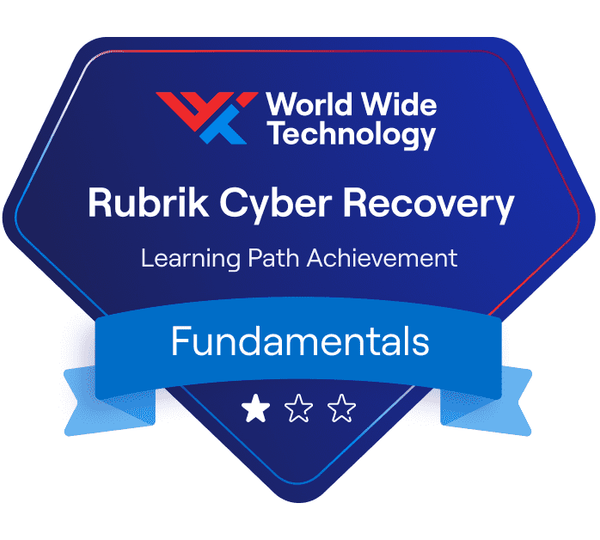 Rubrik Cyber Recovery Learning Path