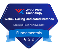 Webex Calling Dedicated Instance Learning Path