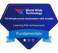F5 Infrastructure Automation with Ansible Learning Path